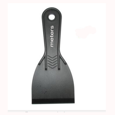 Black Color 3 Inch Cleaning Scraper Plastic Putty Knife