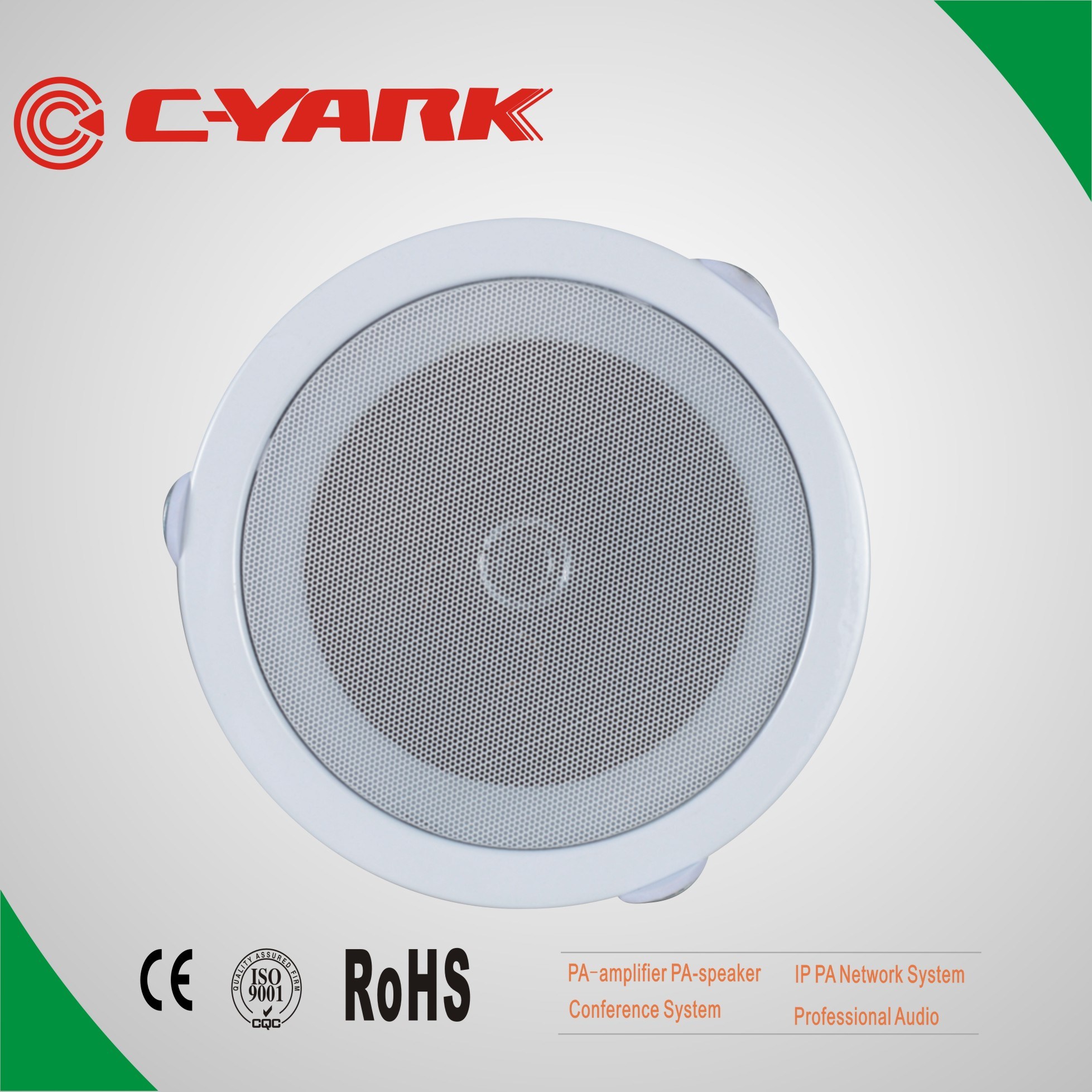 Hot Sell Good Quality Ceiling Speaker with Tweeter for PA