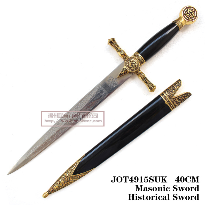 The Crusades Knight Dagger Historical Dagger Home Decoration 40cm Jot4915suk