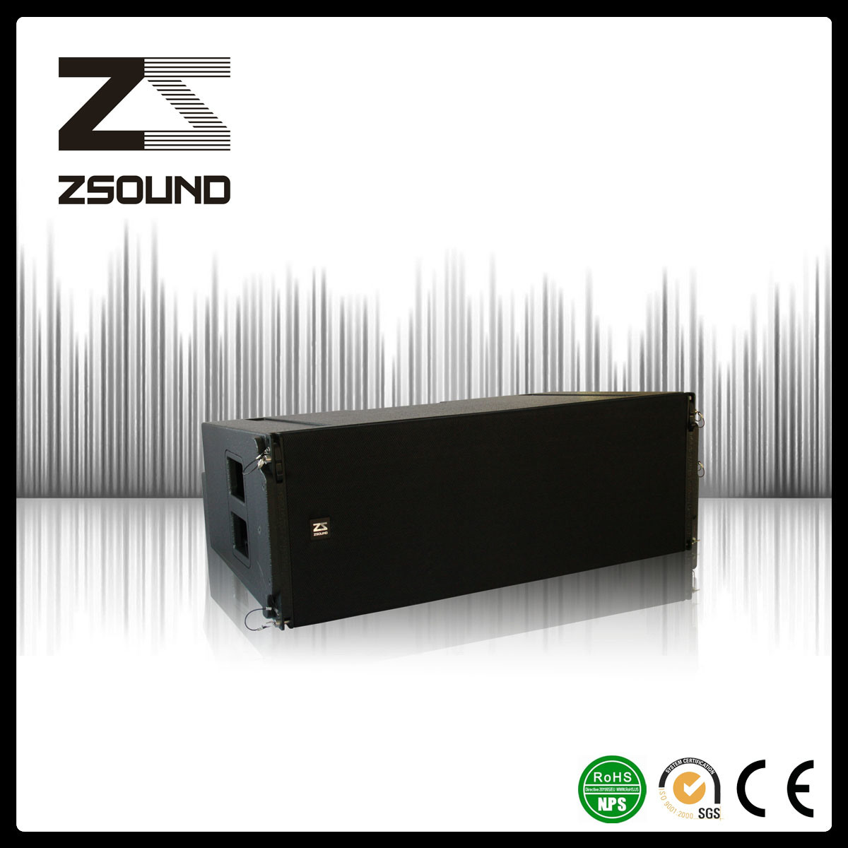 Dual 12 Inch Tri-AMP Neodymium Touring Performance Line Array Speaker