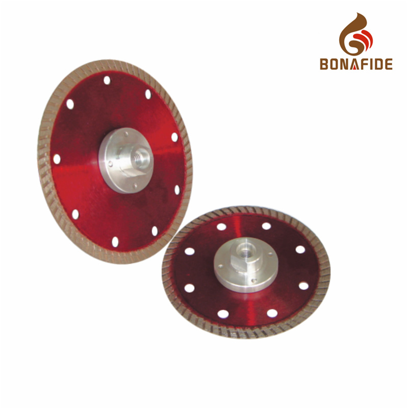 Sintered Cutting Blade Turbo Wave with Thread Flange