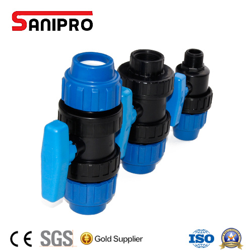 Blue Plastic Pipe PP Fitting for Water Supply Irrigation