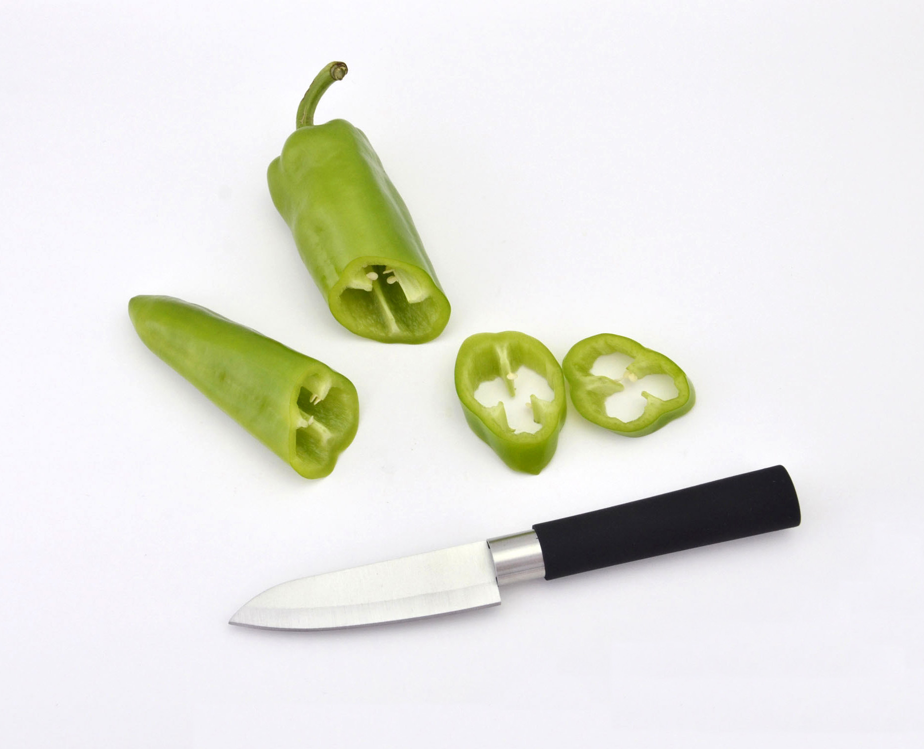 Soft Touch Handle Stainless Steel Paring Fruit Knife