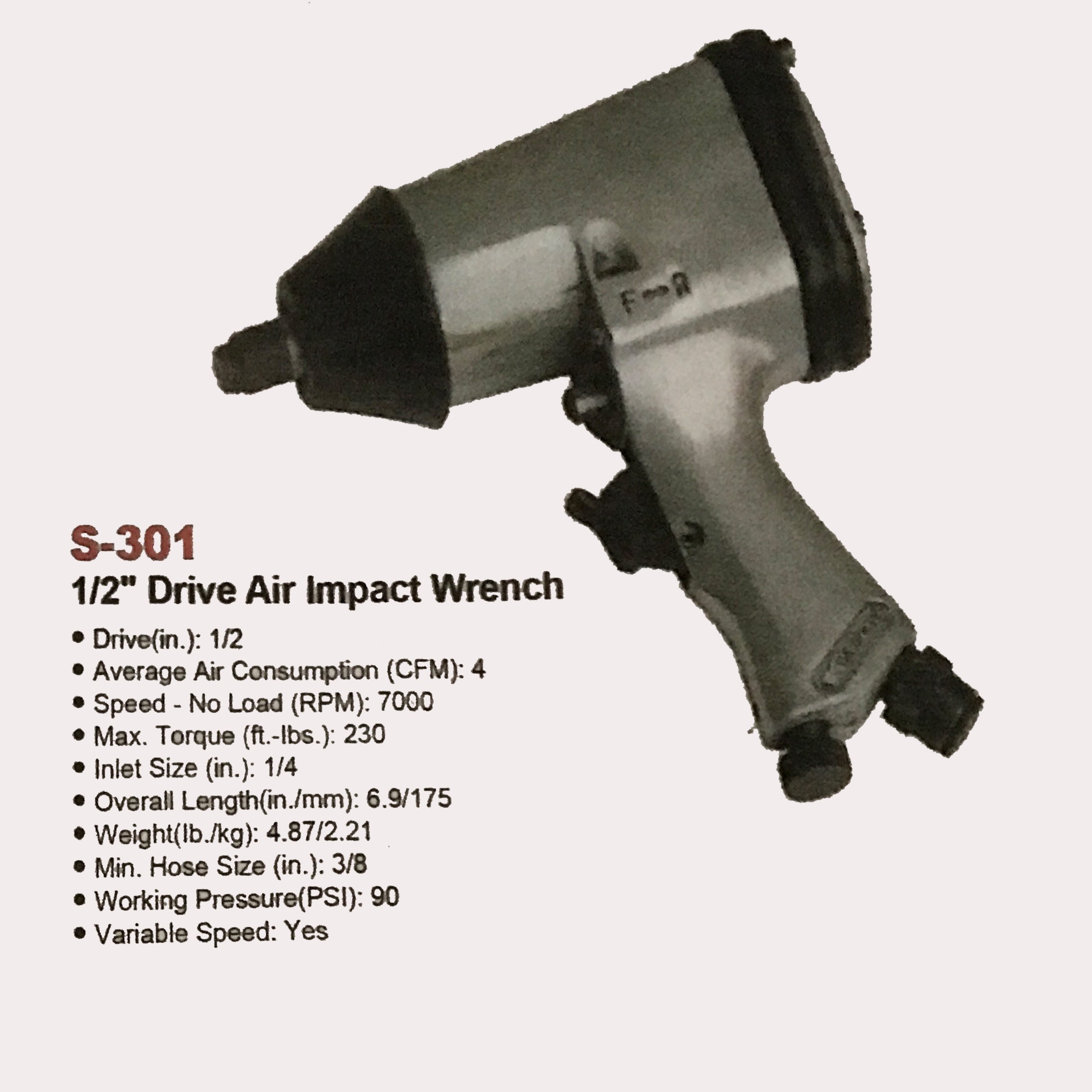 Heavy Duty Air Impact Wrench Impact Tools