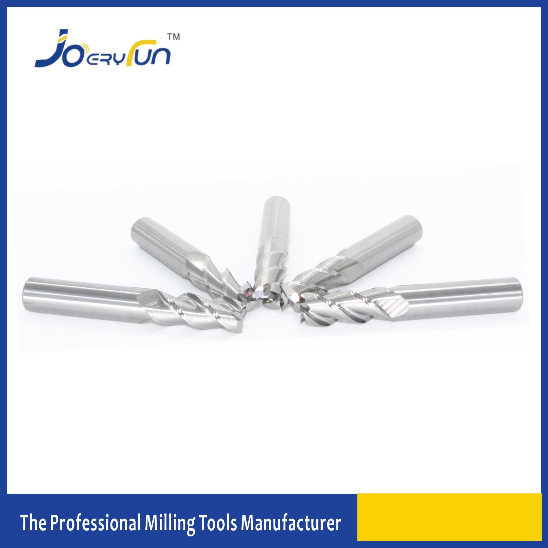 Joeryfun CNC Carbide Machine Tool Cutters for Aluminum Cutting