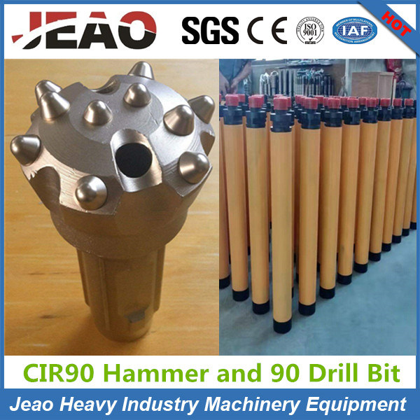 CIR90 Low Air Pressure DTH Hammer for Mining Drilling