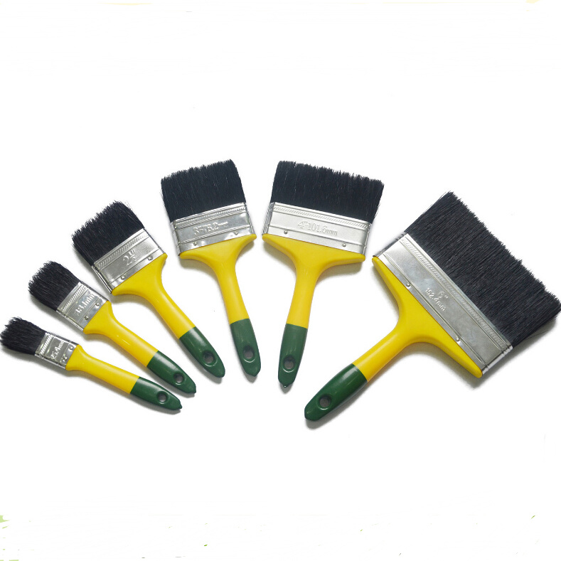 Professional Paint Brush with Color Plastic Handle (GMPB026)