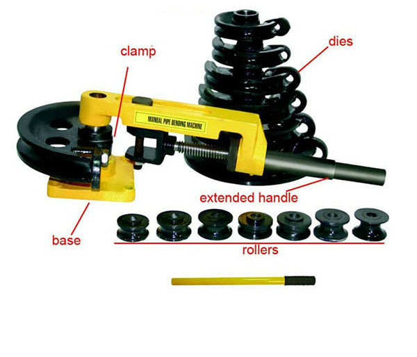 Manual Power and ISO 9001: 2000 Certification Pipe Bender 10-25mm