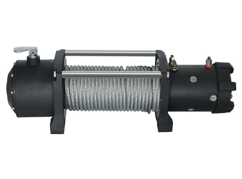 Classic and Reliable Power Winch with 10500 Lb