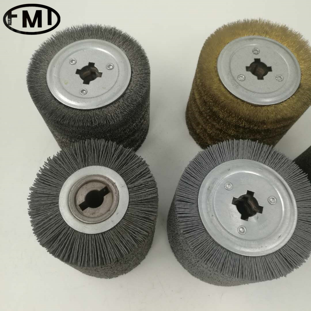 Customized Industrial Brushes Wheel Brushes for Deburring and Polishing (WB-14)