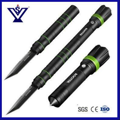 Outdoor Multifuctional Tactical Knife with Flashligh (SYKT-107)