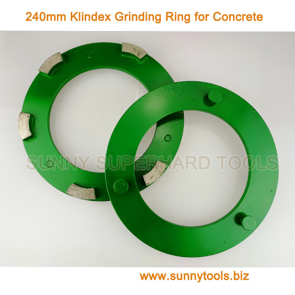 240 mm Klindex Diamond Grinding Ring for Concrete