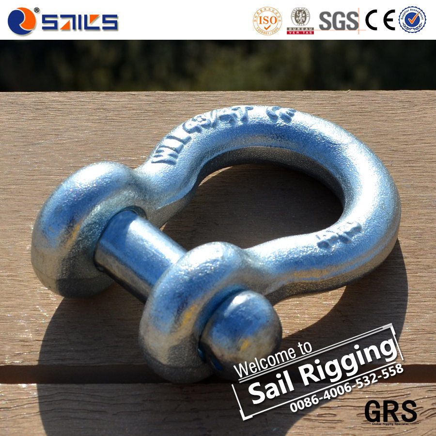 US Standard Round Pin Bow Shackle