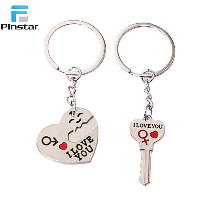 High Quality Custom Souvenir Wedding Gift Lovers Kissing Keychain