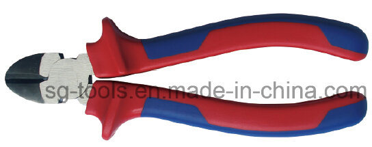 Diagonal Cutting Plier with Nonslip Handle, Hand Working Tool