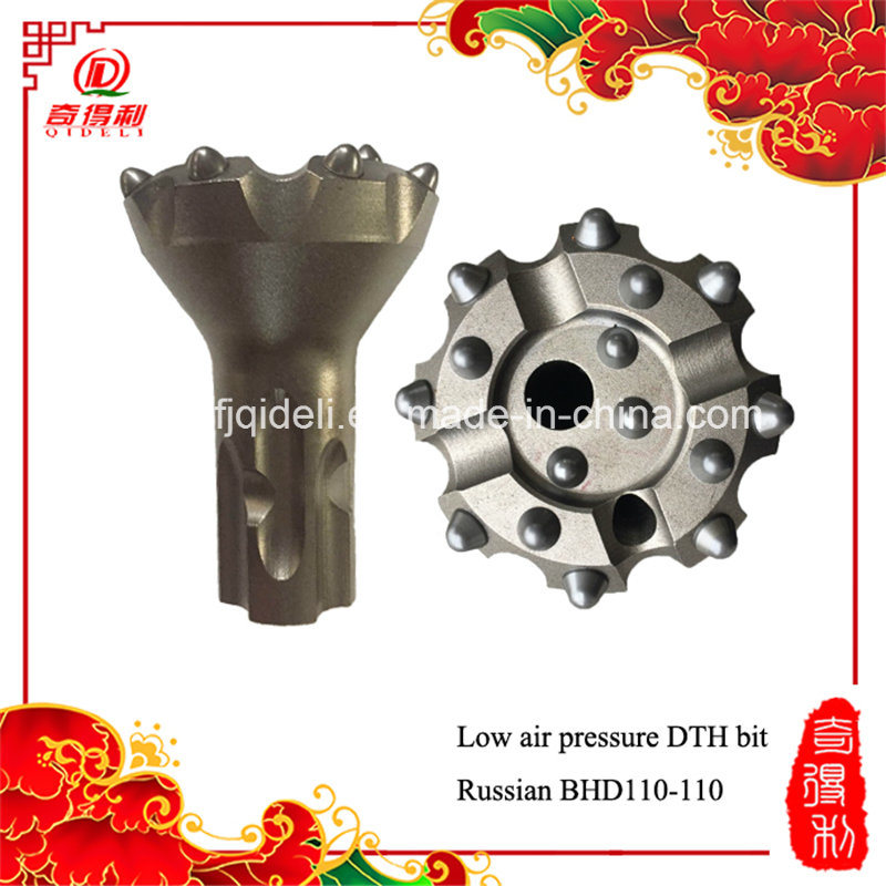 Russian Type Drill Button Bit, Russian Type Down-The-Hole Hammer for Hard Rock
