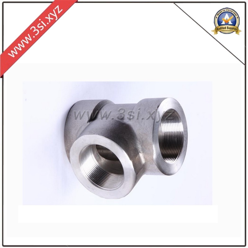 Forged Steel Threaded Equal Tee (YZF-F372)