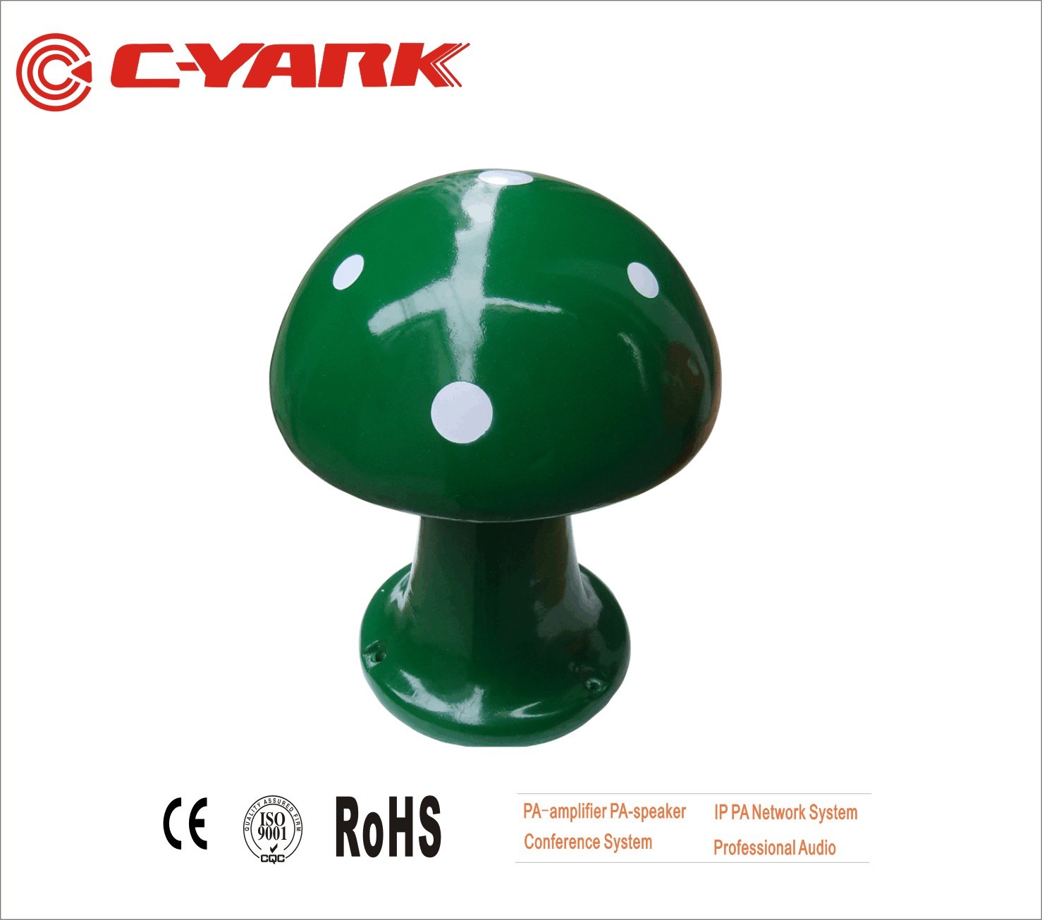 C-Yark Environmental Simulation Green Mushroom Garden Speaker