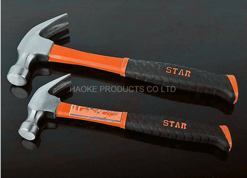 20oz Plastic Handle Claw Hammer XL0016