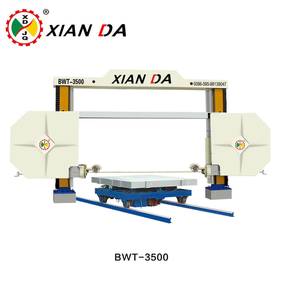 Xianda Machinery Bwt-3500 Stone Diamond Wire Saw Machine for Trimming Block, Slicing