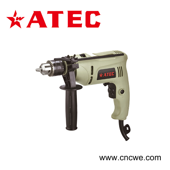 600W 0-2800rpm Hustiement Hammer Tool Impact Electric Drill (AT7216B)