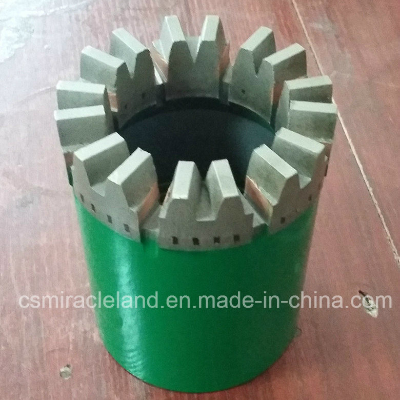 Nq Gear Wheel Profile Impregnated Diamond Core Drill Bits (14mm)