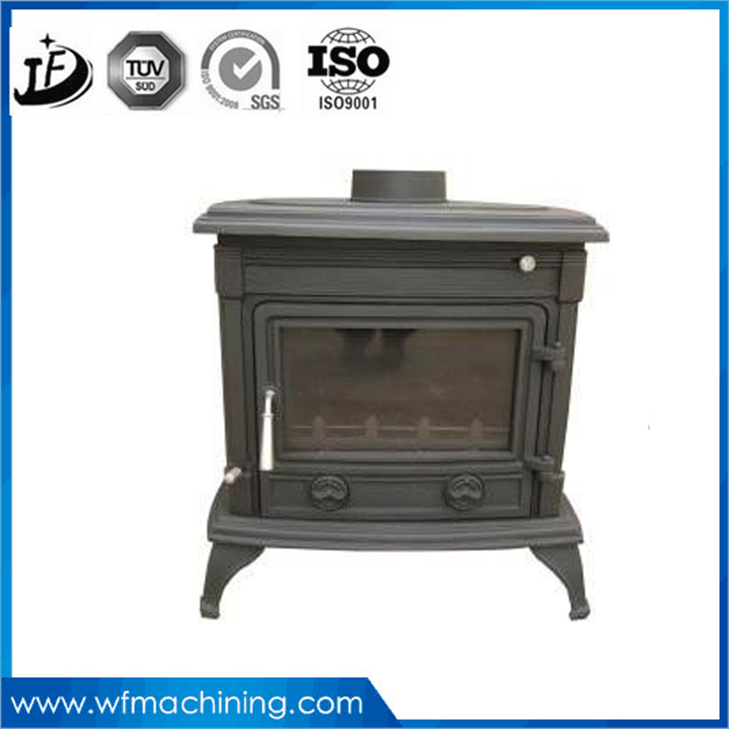 OEM Sand Casting Electric Fireplace of Home Moden Appliance