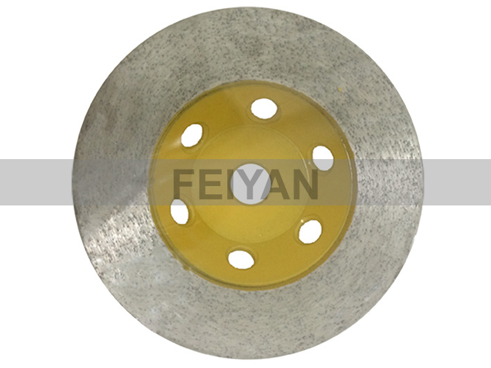 Continuous Rim Cup Wheel for Granite Grinding