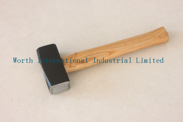 German Type Stoning Hammer with Wood Handle