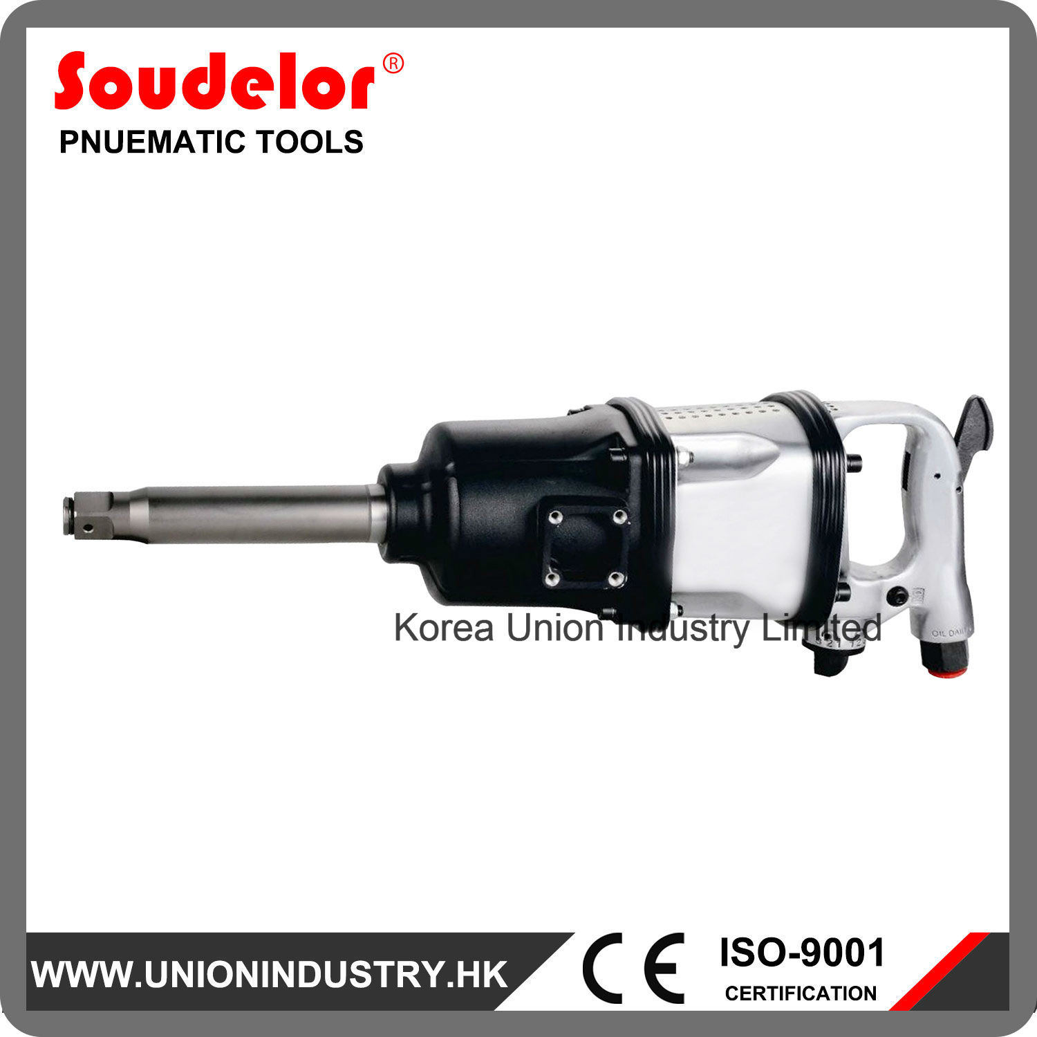 1 Inch Pneumatic Tool Industrial Quality Snap on Impact Wrench Ui-1208