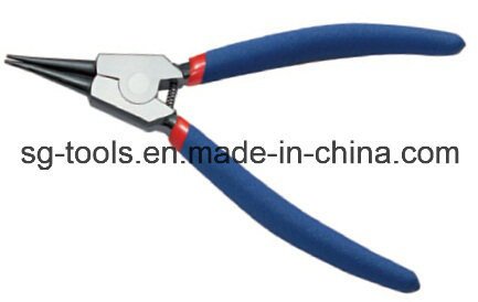 External Circlip Pliers (Straight Tips) with Nonslip Handle, Hand Working Tool