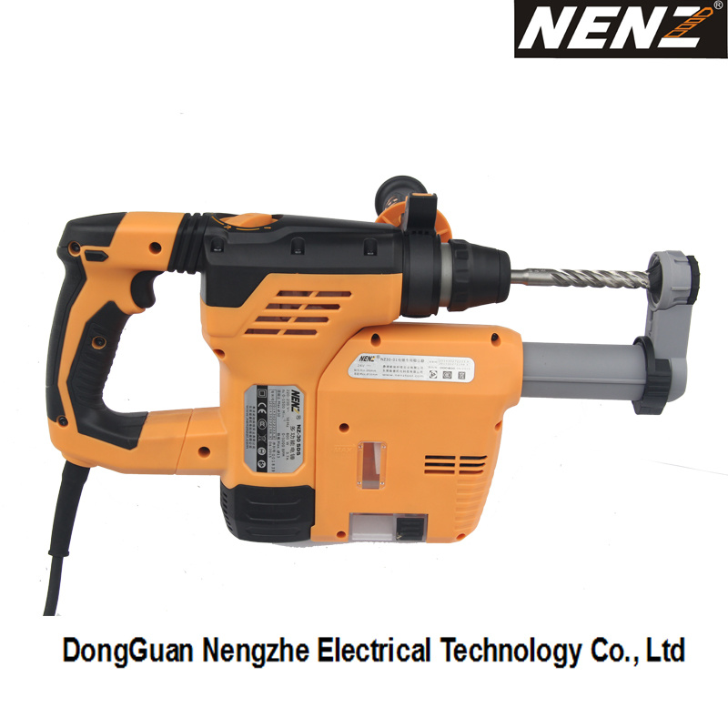 Nz30-01 Nenz Pounding Rotary Hammer with Dust Extraction