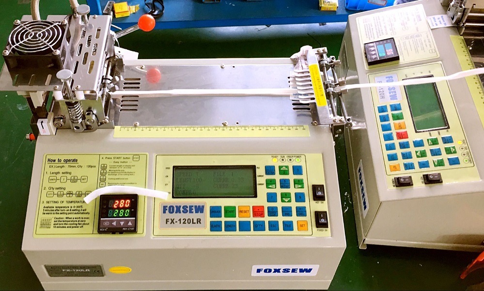 Automatic Polyester Tube Cutting Machine Hot and Cold Knife