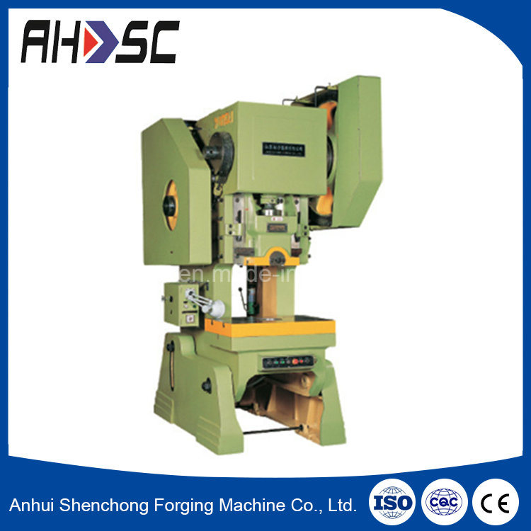 J23 63 Tons Mechanical Power Press Punching Machine for Sheet Metal Plate
