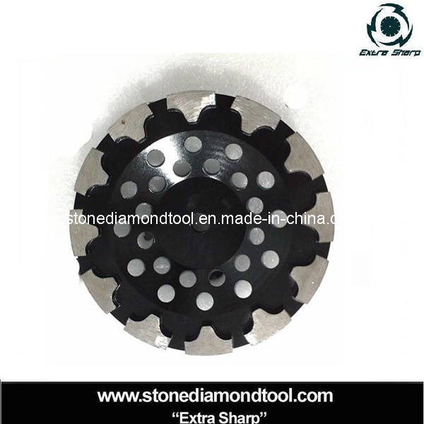 for Concrete T-Shape Segment Diamond Grinding Tools Cup Wheels