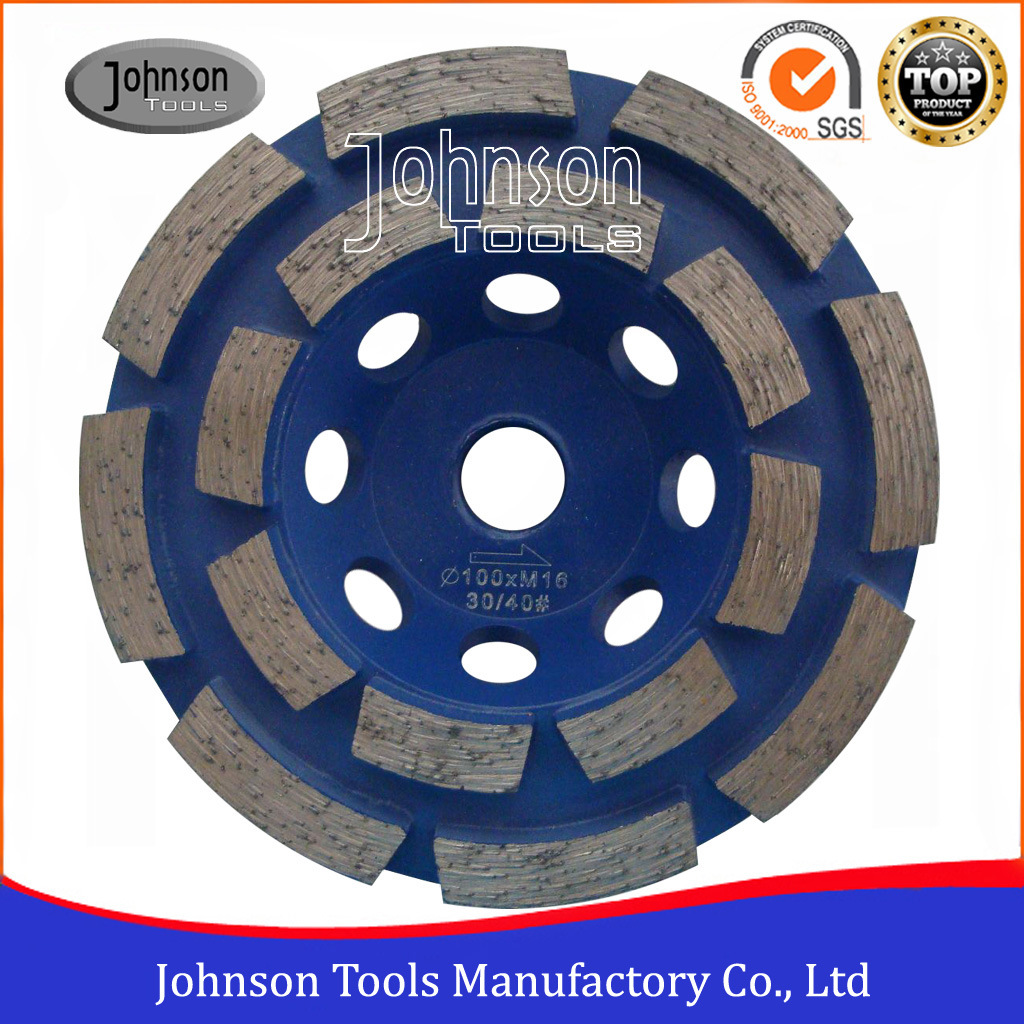 105mm Double Row Cup Grinding Wheel for Stone