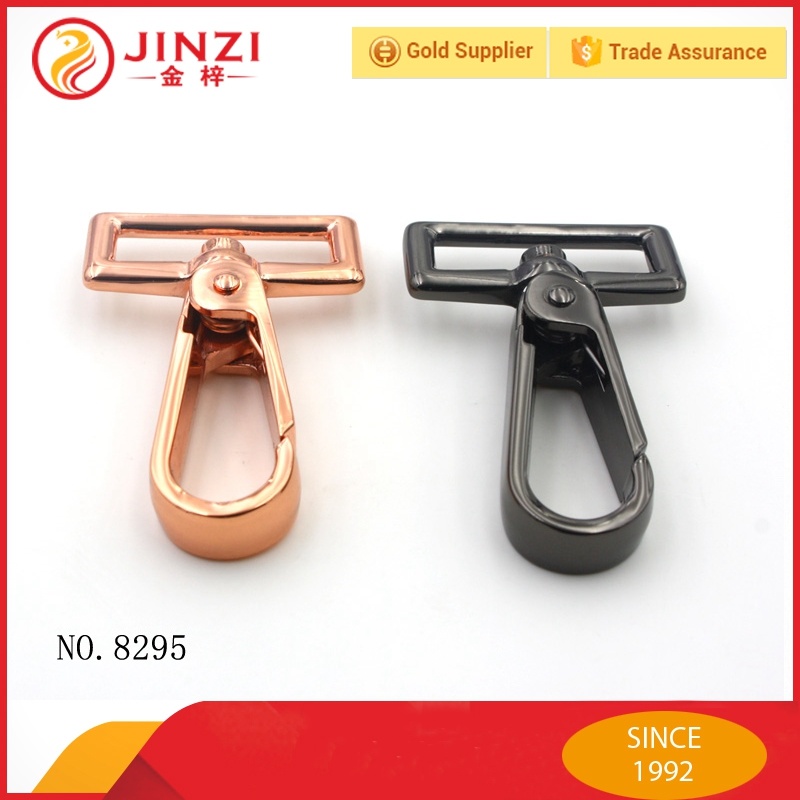 Strong Hardware Dog Hook Swivel Hook with Rectangle Ring for Bag Fittings