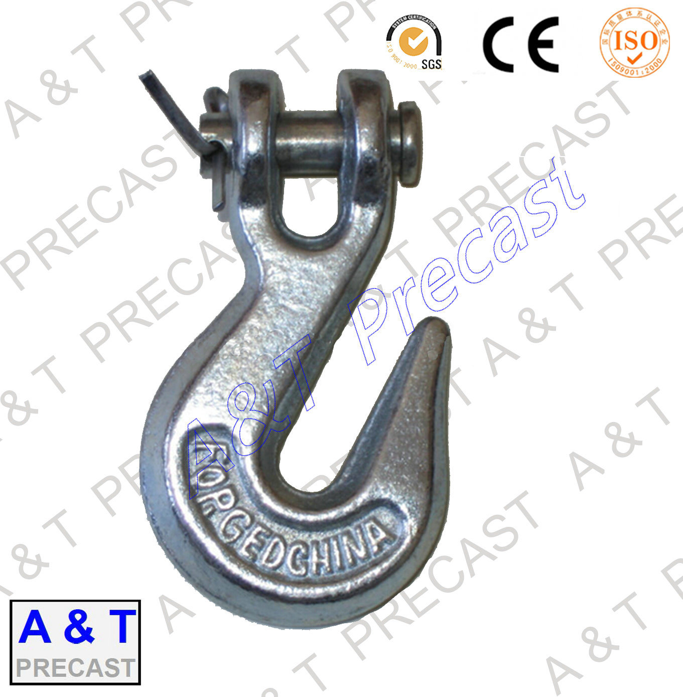 High Strength Alloy Steel /Carbon Steel/Forged Clevis Grab Hook