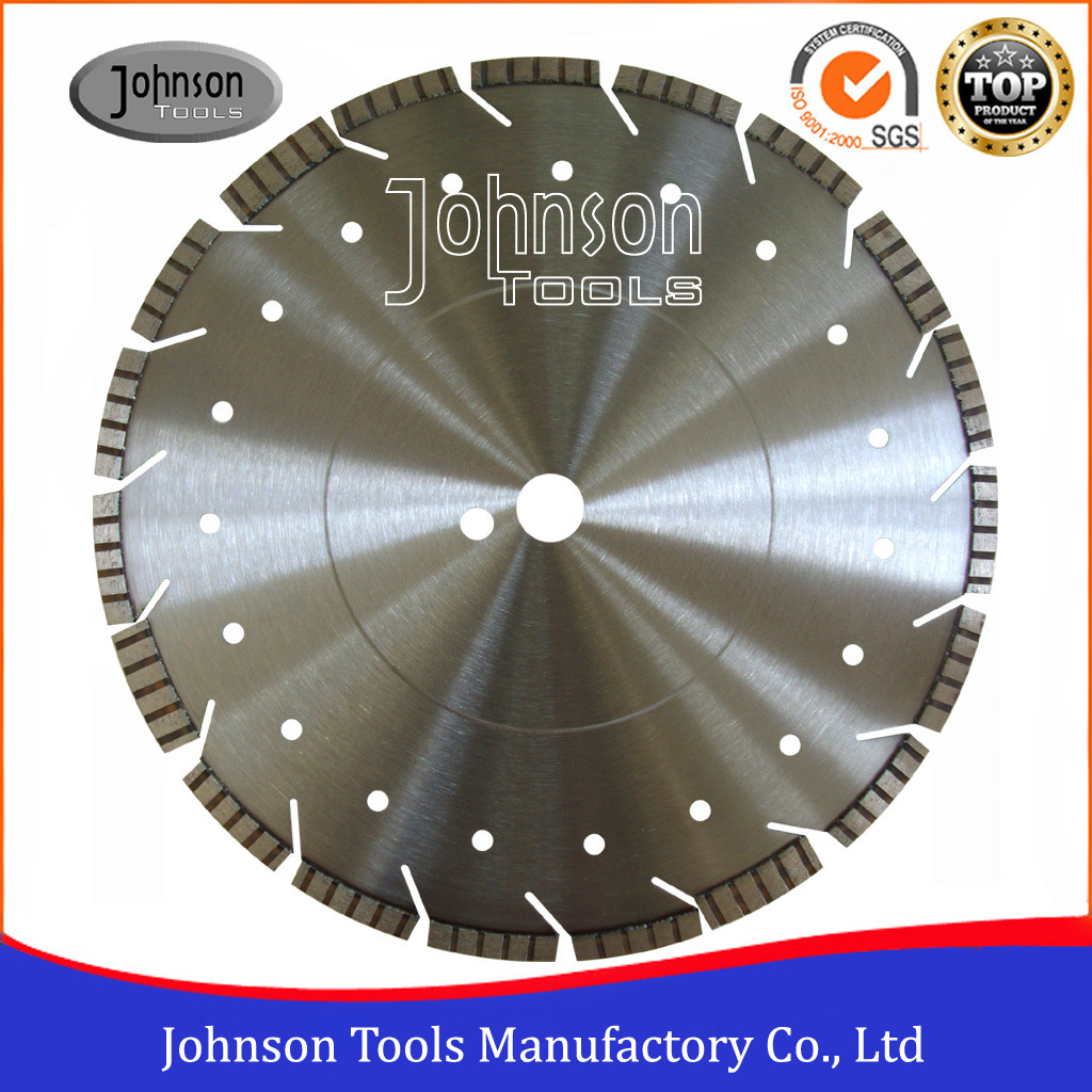 350mm Laser Welded Turbo Saw Blade for Stone and Concrete