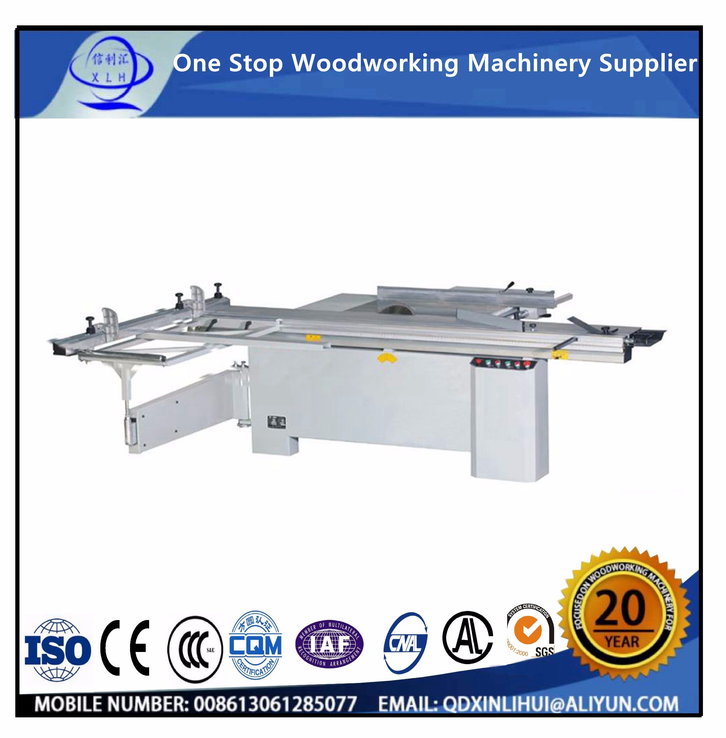 Melamine Board Cutting Machine Panel Saw Woodworking Machine Aluminium Sliding Table Saw