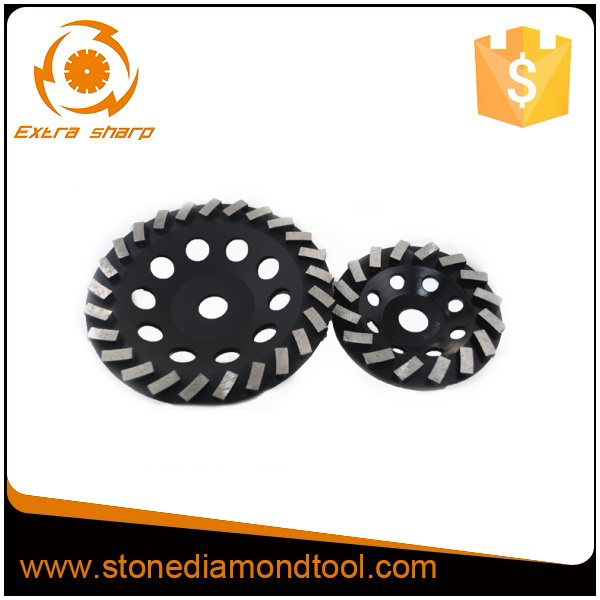 Turbo Steel Type Diamond Grinding Cup Wheels