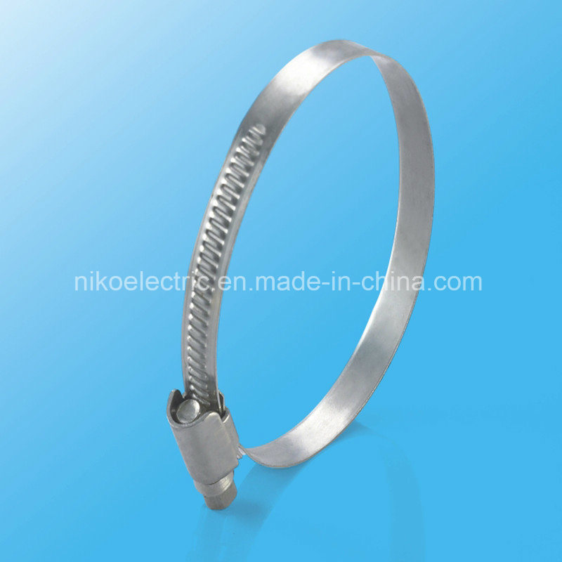 Galvanized Iron British Hose Clamp for Fastening Connection Accessories