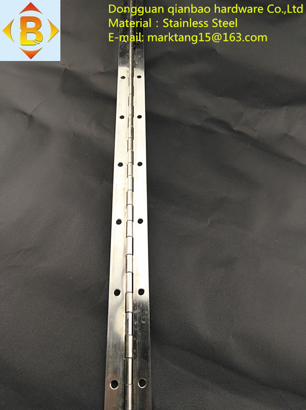 Stainless Steel Long Continuous Hinge in Furniture Hardware