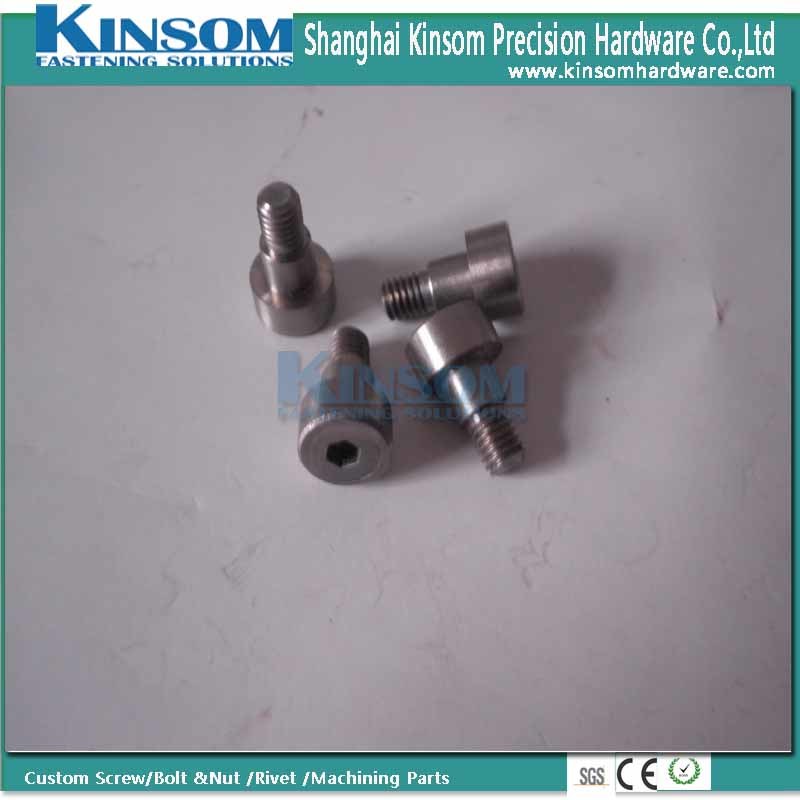 Stainless Steel Hexagon Socket Screw Step Cutomized Machine Parts