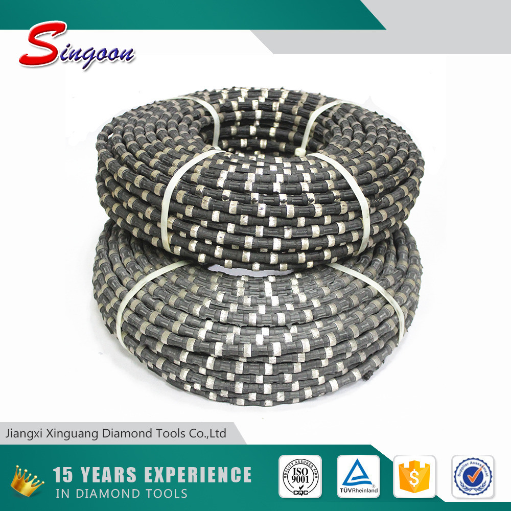 Wholesale Good Quality High Efficiency Granite Cutting Diamond Wire Rope Saw