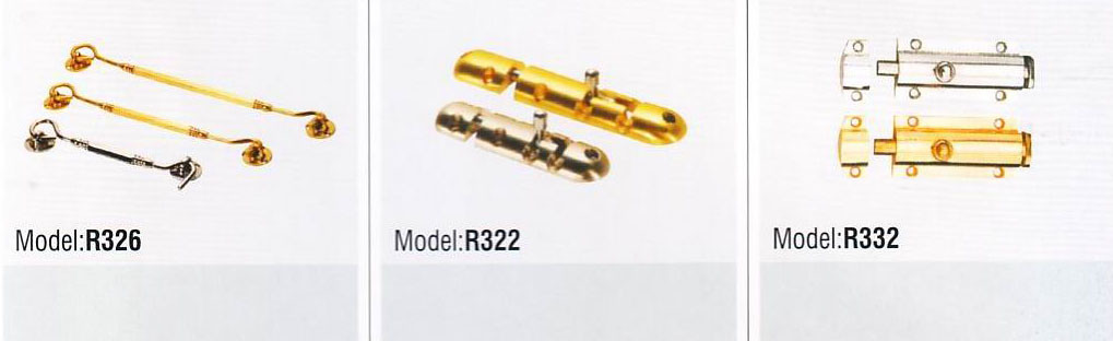 R326 Colorful Hardware Bolts Series