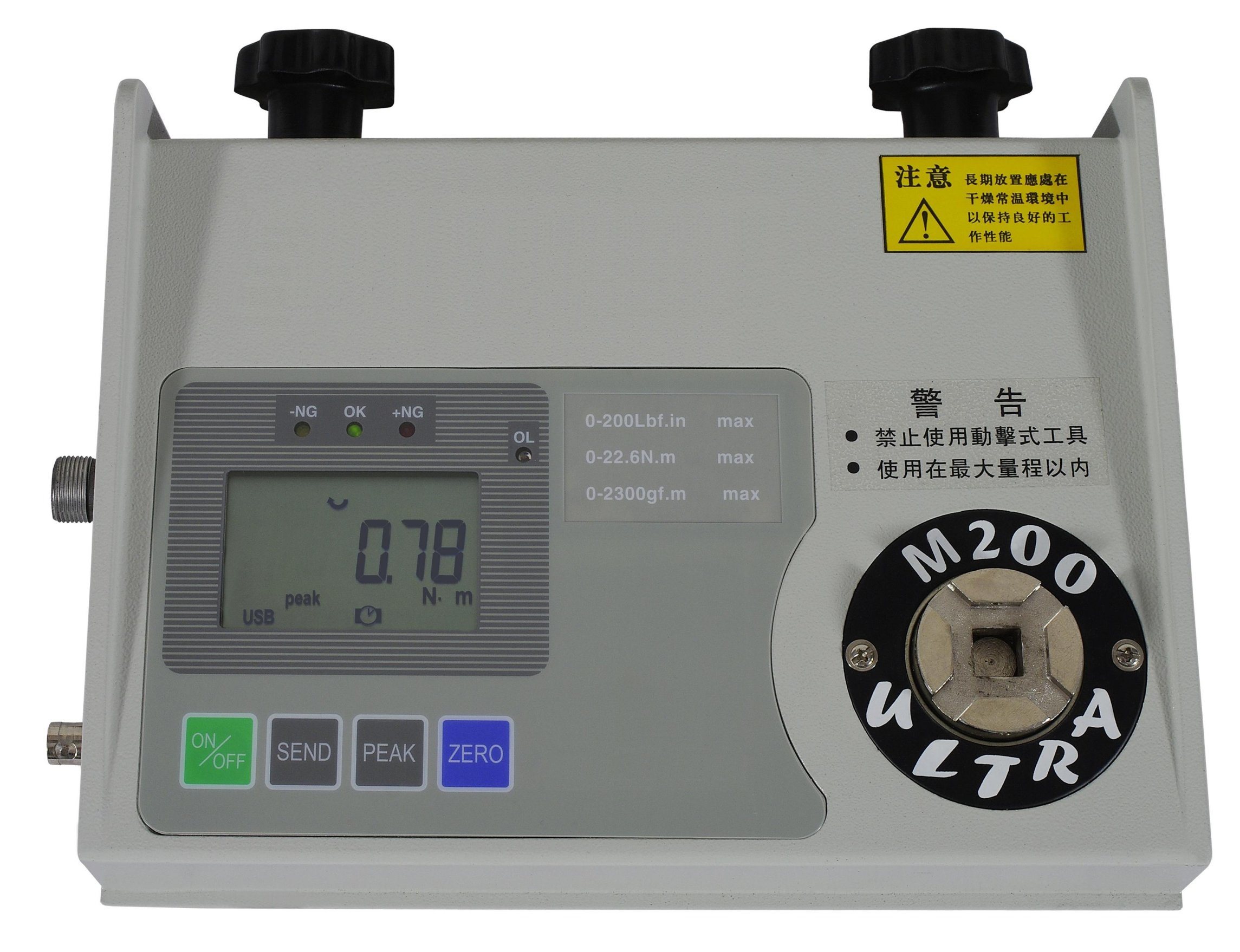 Testing Equipment Digital Torque Meter M-200