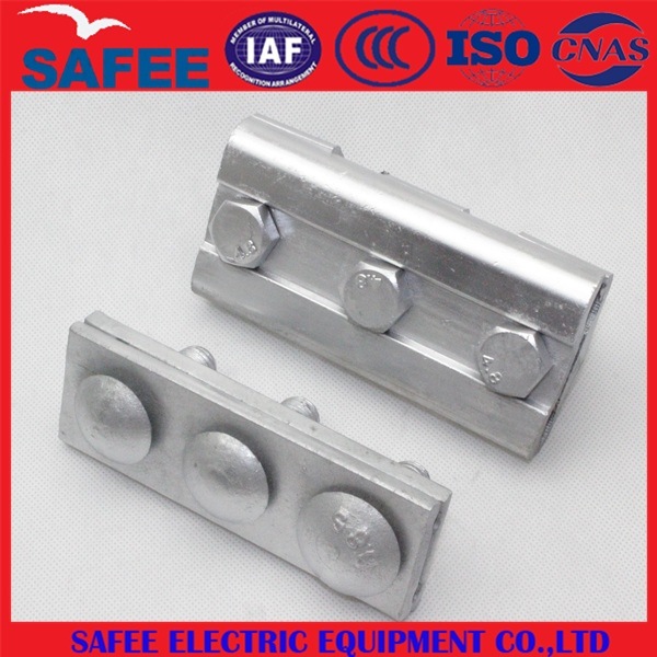 China High Quality Aluminum Parallel Groove Clamp With2/3 Bolts