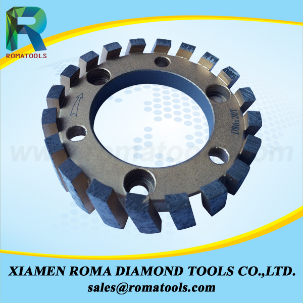 Diamond Milling Tools for CNC Stubbing Wheels From Romatools