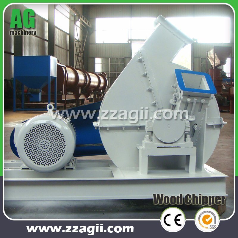 China Industrial Electric Shredder Small Wood Chipper Machine for Sale